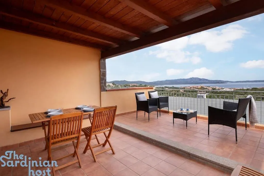 Seaside Terrace-Vista Sul Mare-Free Parking Apartment Porto Rotondo